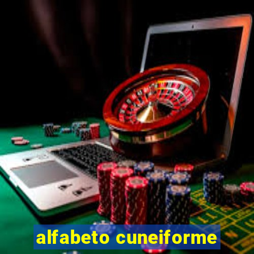 alfabeto cuneiforme